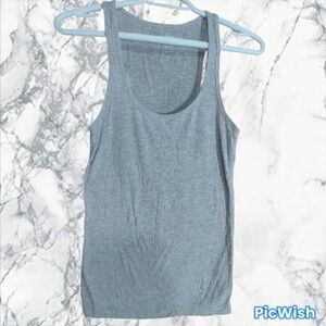 Aerie ribbed gray tank top